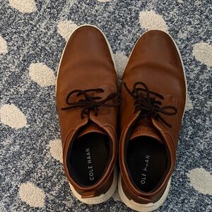 Cole Haan Men's Brown Leather Sneakers